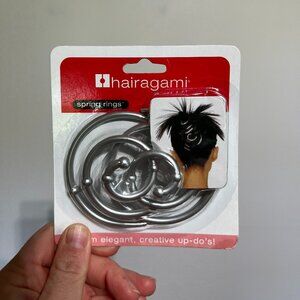 NWT Hairagami Spring Rings Y2K Hair Accessory
